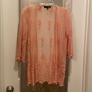 Pink lace kimono (Junior’s)